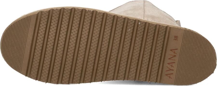 AYANA Enkelboots Dames 2444 Maat: 35 Materiaal: Suède Kleur: Beige - Foto 5