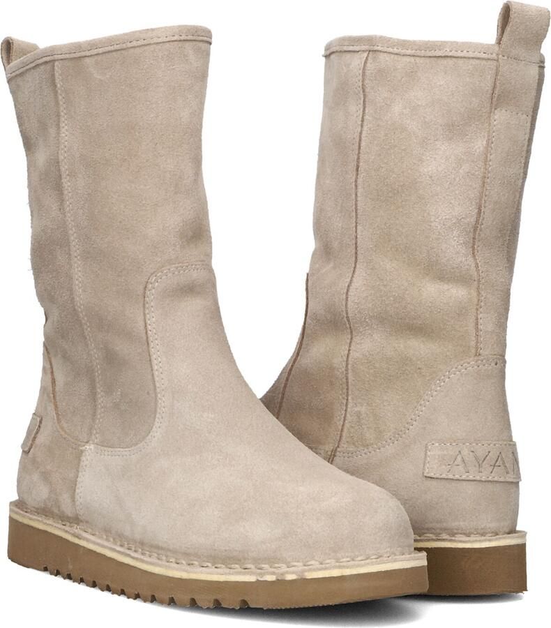 AYANA Enkelboots Dames 2444 Maat: 35 Materiaal: Suède Kleur: Beige - Foto 3