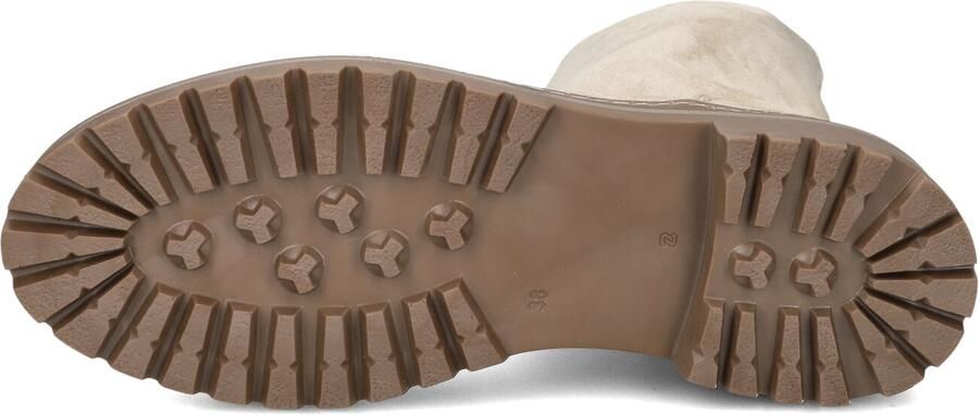 AYANA 13272 Enkellaarsjes Enkelboots met rits Dames Beige - Foto 4