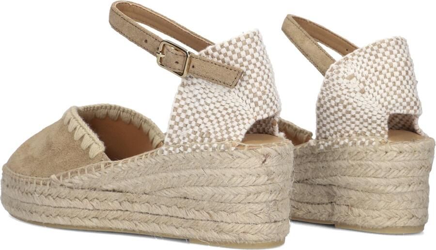 AYANA Espadrilles Dames Omo25yu814 Maat: 37 Materiaal: Suède Kleur: Beige - Foto 4