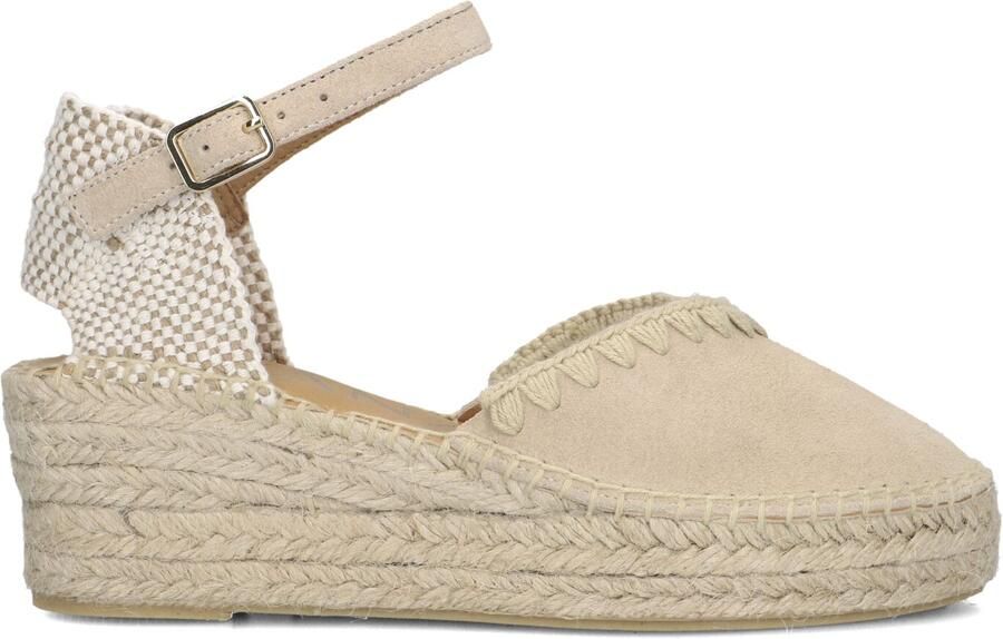 AYANA Espadrilles Dames Omo25yu814 Maat: 37 Materiaal: Suède Kleur: Beige - Foto 2