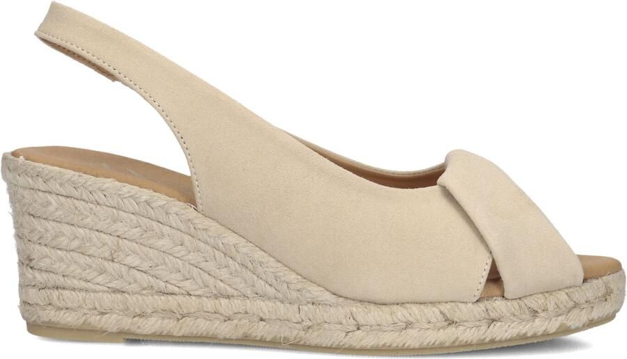 AYANA Espadrilles Dames Omo25yu846 Maat: 38 Materiaal: Suède Kleur: Beige - Foto 4
