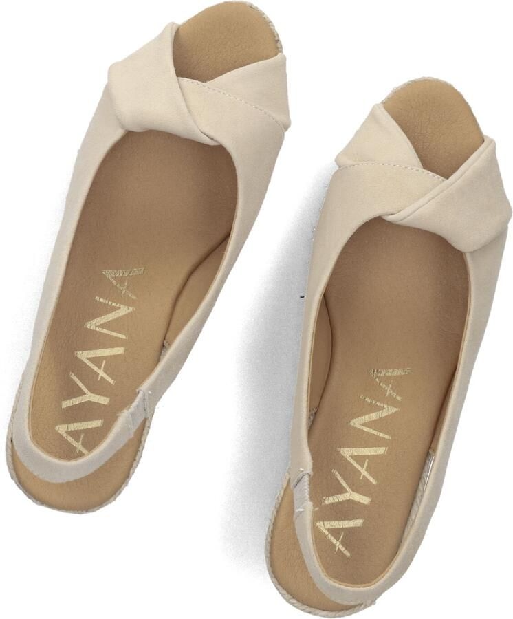 AYANA Espadrilles Dames Omo25yu846 Maat: 38 Materiaal: Suède Kleur: Beige