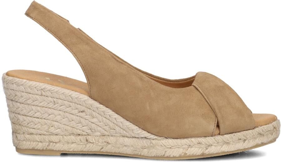 AYANA Espadrilles Dames Omo25yu846 Maat: 37 Materiaal: Suède Kleur: Beige - Foto 4