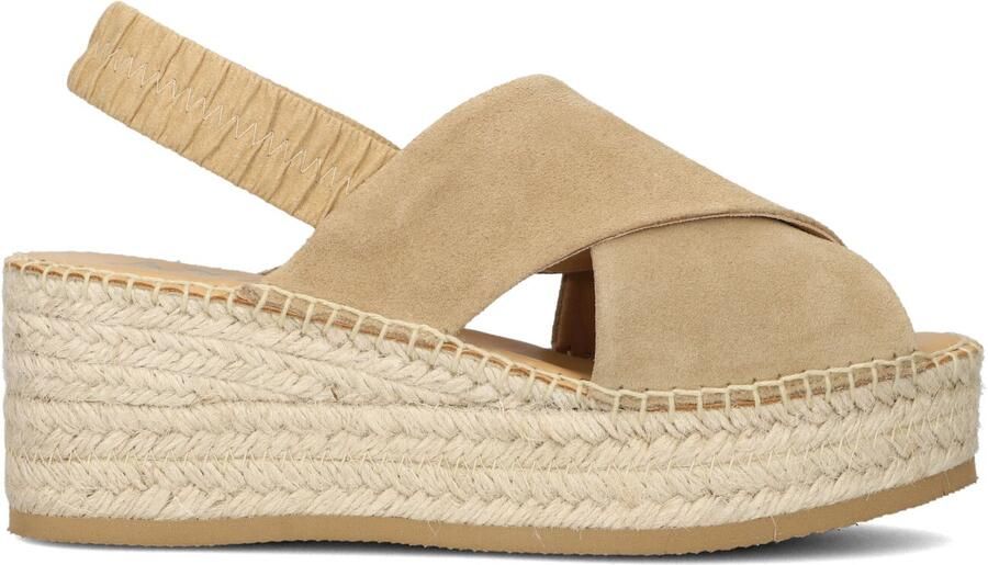 AYANA Espadrilles Dames Omo26yu942 Maat: 37 Materiaal: Textiel Kleur: Beige - Foto 3