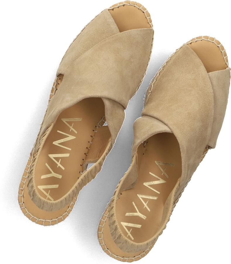 AYANA Espadrilles Dames Omo26yu942 Maat: 37 Materiaal: Textiel Kleur: Beige - Foto 2