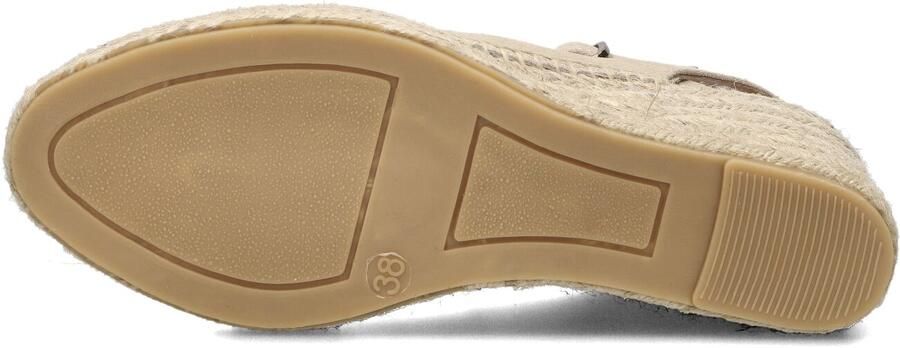 AYANA Espadrilles Dames Yu669 Maat: 37 Materiaal: Leer Kleur: Beige - Foto 5