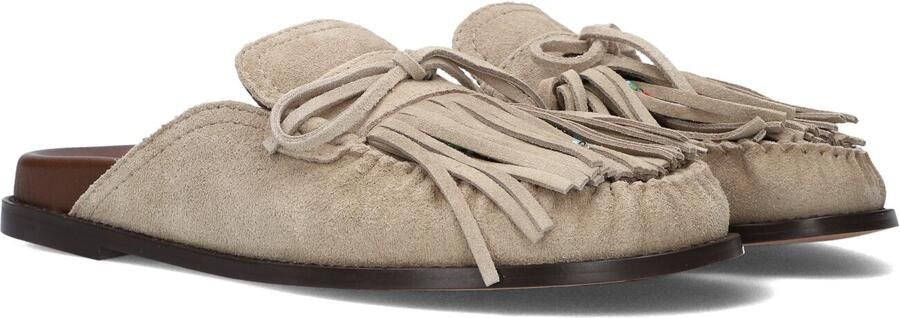 AYANA Instappers Dames D51060 Maat: 36 Materiaal: Suède Kleur: Beige