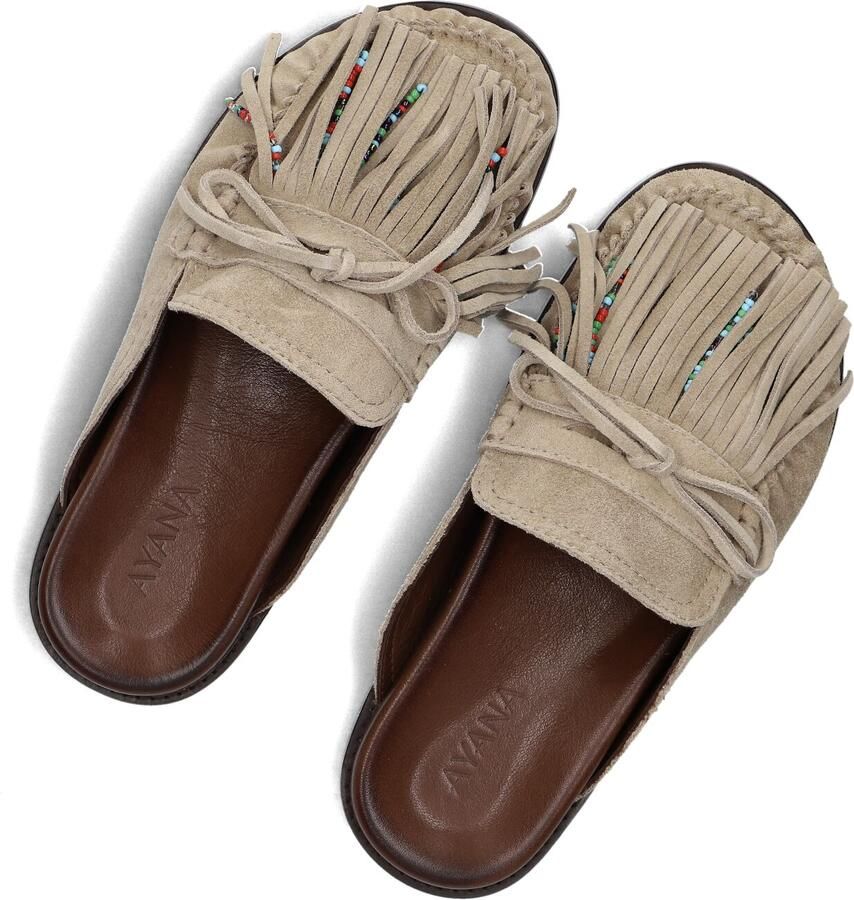 AYANA Instappers Dames D51060 Maat: 36 Materiaal: Suède Kleur: Beige - Foto 2