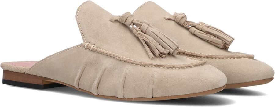 AYANA Instappers Dames Juna-13 Maat: 41 Materiaal: Suède Kleur: Beige