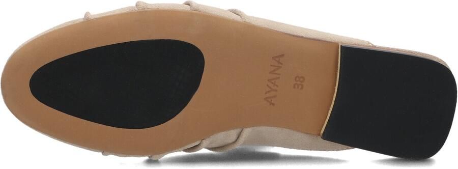 AYANA Instappers Dames Juna-13 Maat: 41 Materiaal: Suède Kleur: Beige - Foto 5