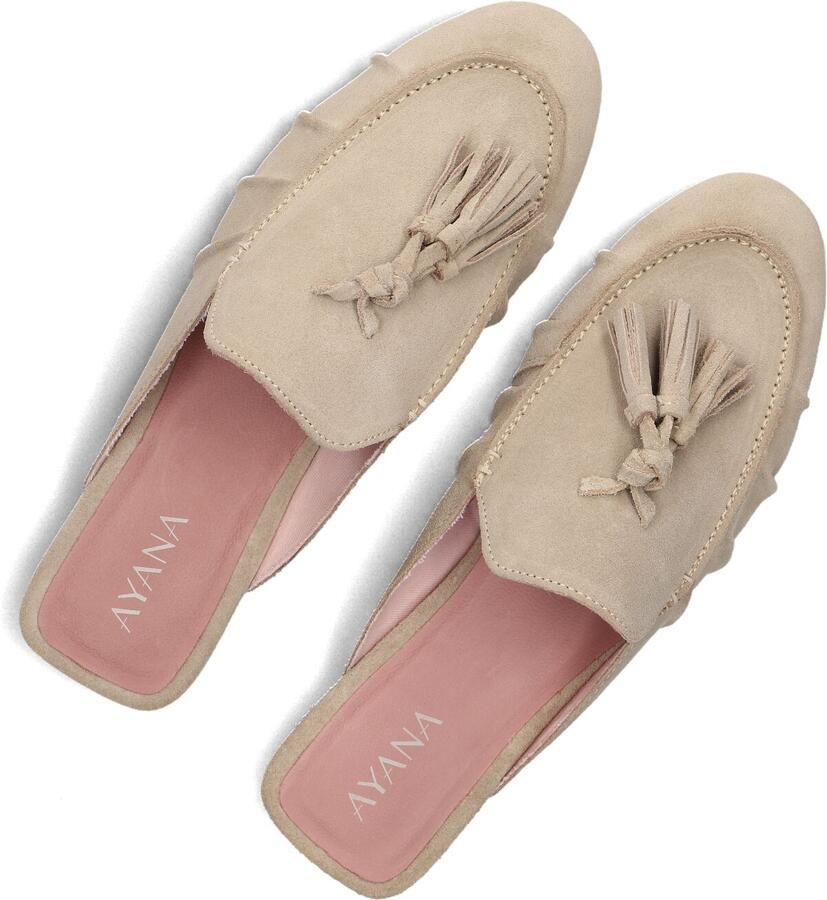 AYANA Instappers Dames Juna-13 Maat: 41 Materiaal: Suède Kleur: Beige - Foto 2
