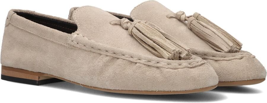 AYANA Instappers Dames Juna-14 Maat: 36 Materiaal: Suède Kleur: Beige