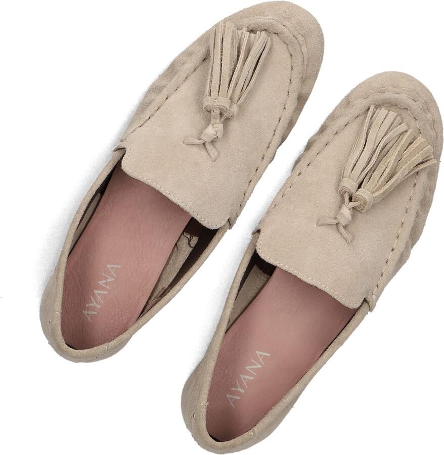 AYANA Instappers Dames Juna-14 Maat: 36 Materiaal: Suède Kleur: Beige - Foto 2