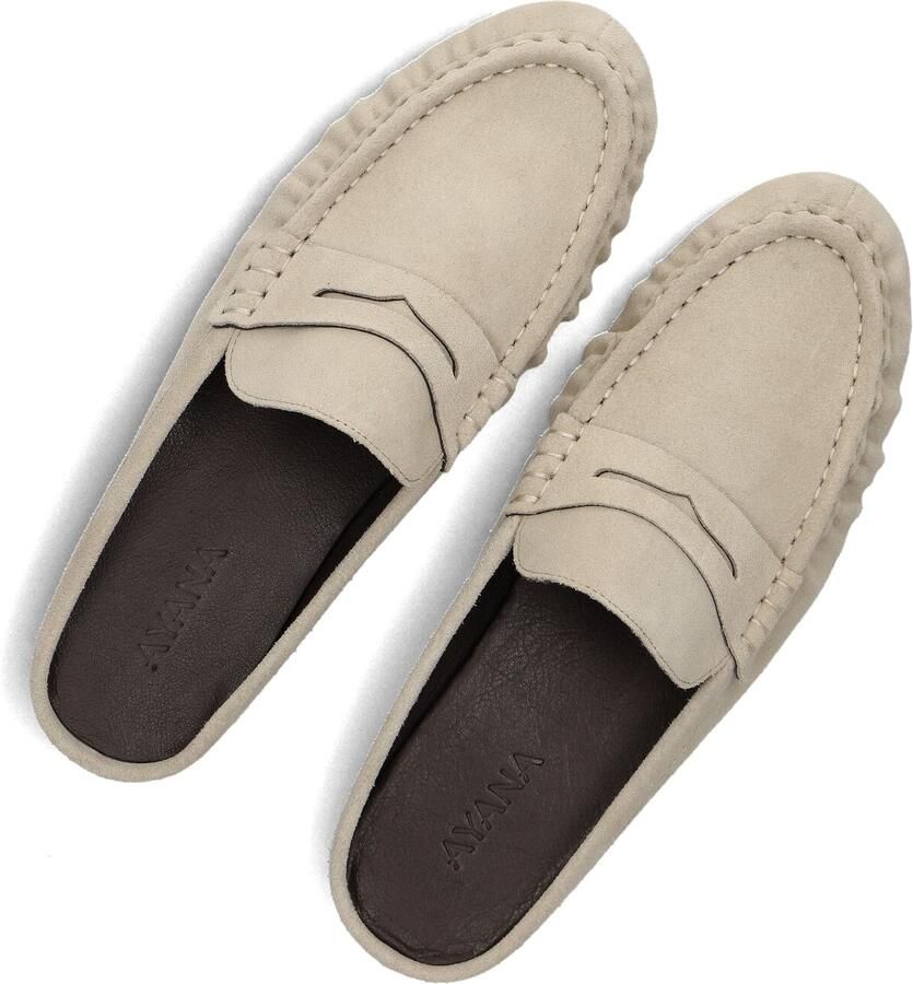 AYANA Instappers Dames Lfg014 Maat: 39 Materiaal: Suède Kleur: Beige - Foto 2