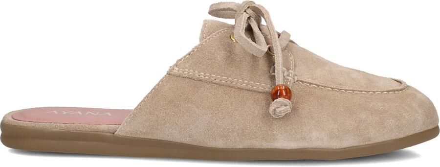 AYANA Instappers Dames Vita Slip On Maat: 36 Materiaal: Suède Kleur: Beige - Foto 4