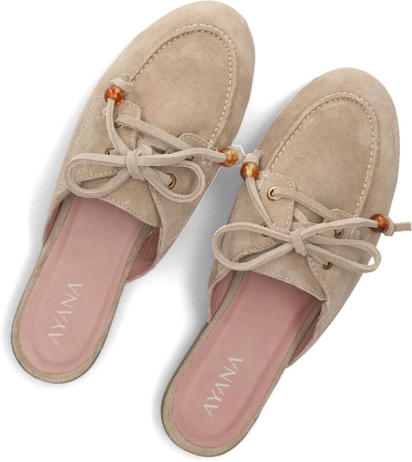 AYANA Instappers Dames Vita Slip On Maat: 36 Materiaal: Suède Kleur: Beige - Foto 2