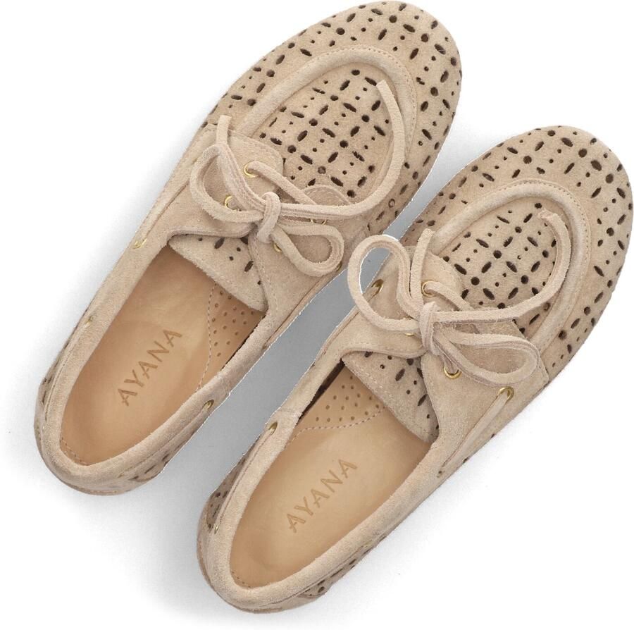 AYANA Beige Mocassins 12434 - Foto 2