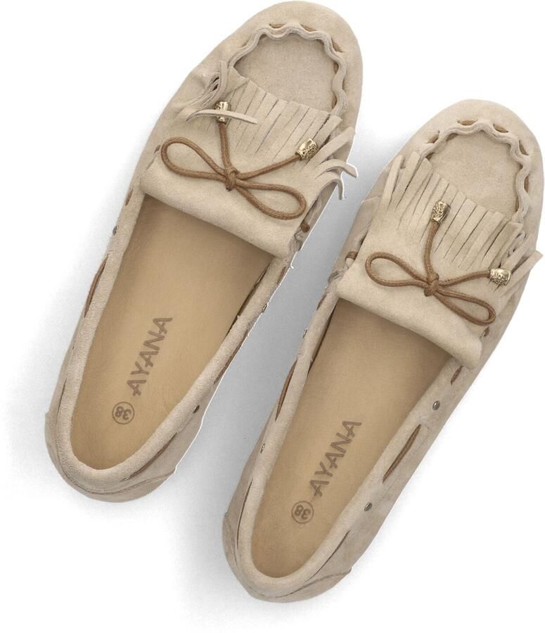 AYANA Beige Mocassins 12691 - Foto 2