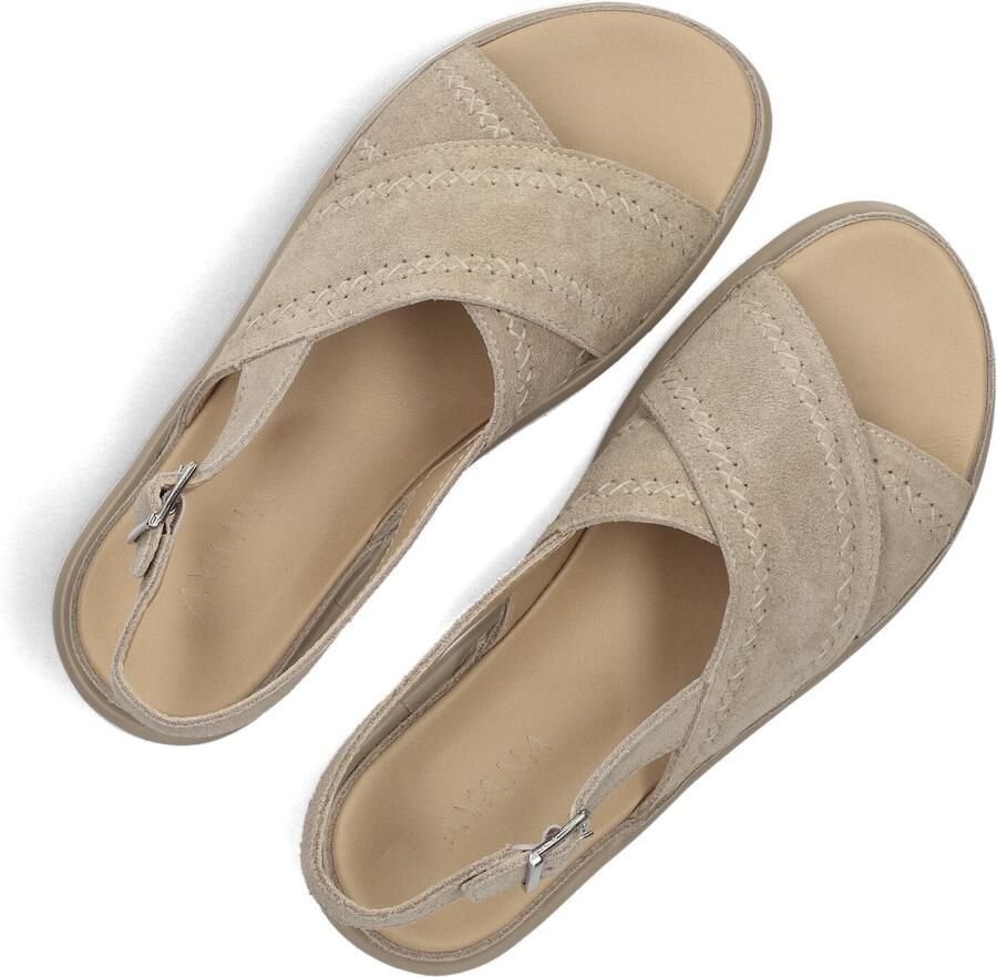 AYANA Dames 11863 Maat: 39 Materiaal: Suède Kleur: Beige