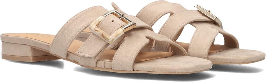 AYANA Slippers Dames 0667-5 Maat: 36 Materiaal: Suède Kleur: Beige