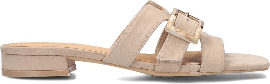 AYANA Slippers Dames 0667-5 Maat: 36 Materiaal: Suède Kleur: Beige - Foto 4