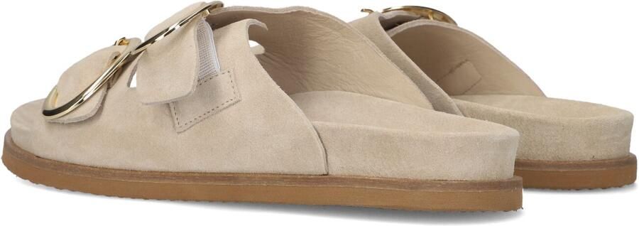 AYANA Slippers Dames 2501 Maat: 38 Materiaal: Suède Kleur: Beige - Foto 4