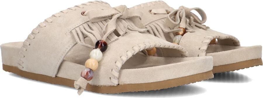 AYANA Slippers Dames 2502 Maat: 37 Materiaal: Suède Kleur: Beige