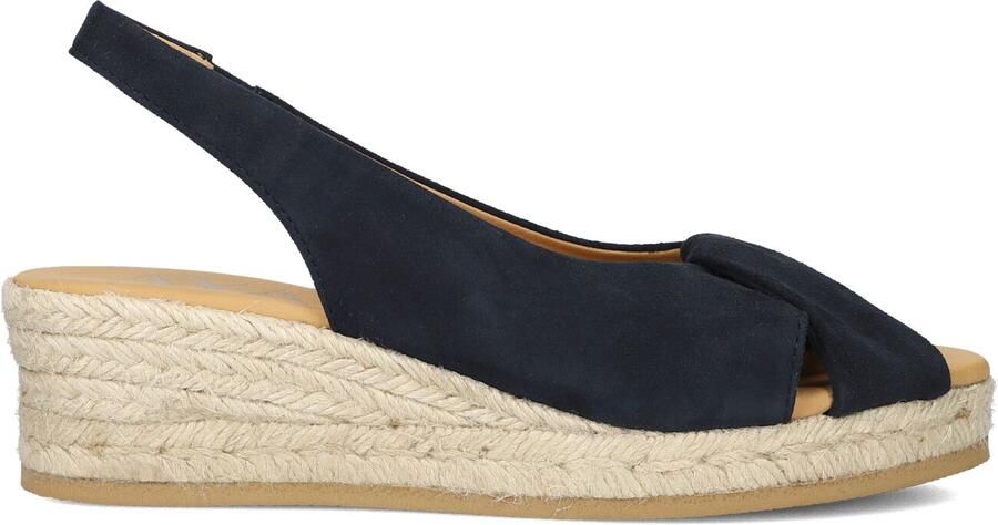 AYANA Espadrilles Dames Omo26yu946 Maat: 40 Materiaal: Suède Kleur: Blauw - Foto 3