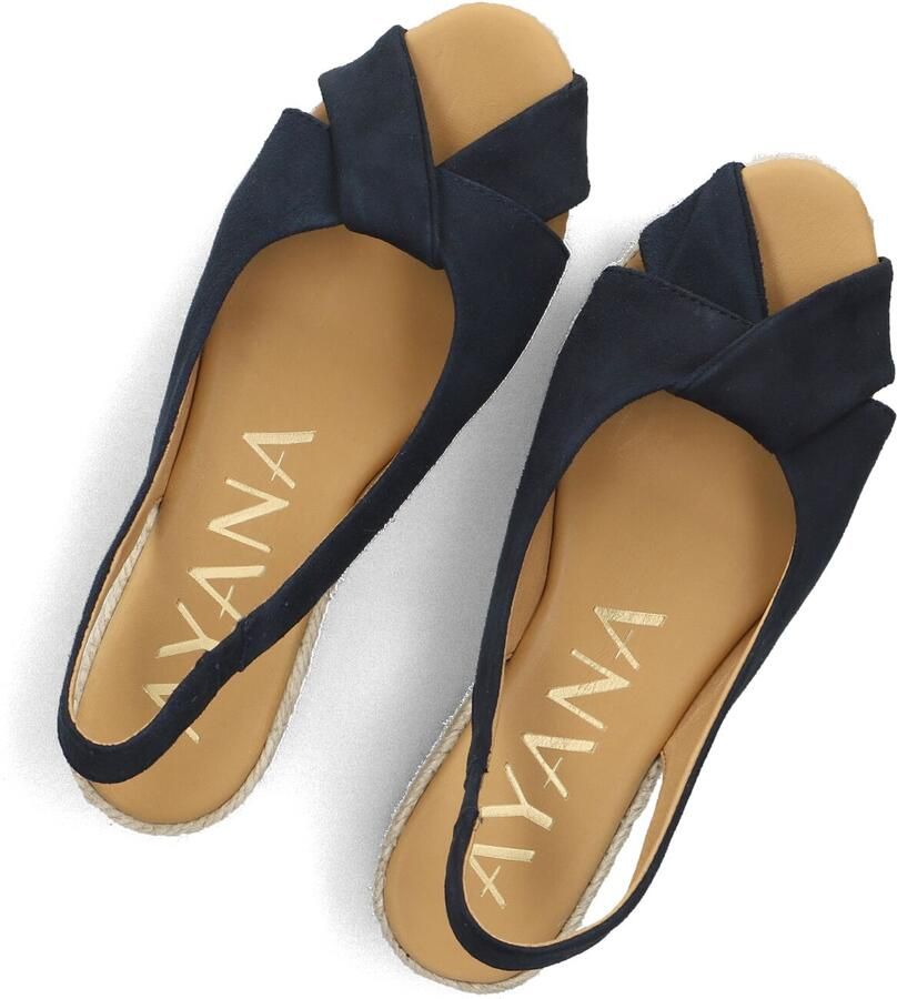 AYANA Espadrilles Dames Omo26yu946 Maat: 40 Materiaal: Suède Kleur: Blauw - Foto 2