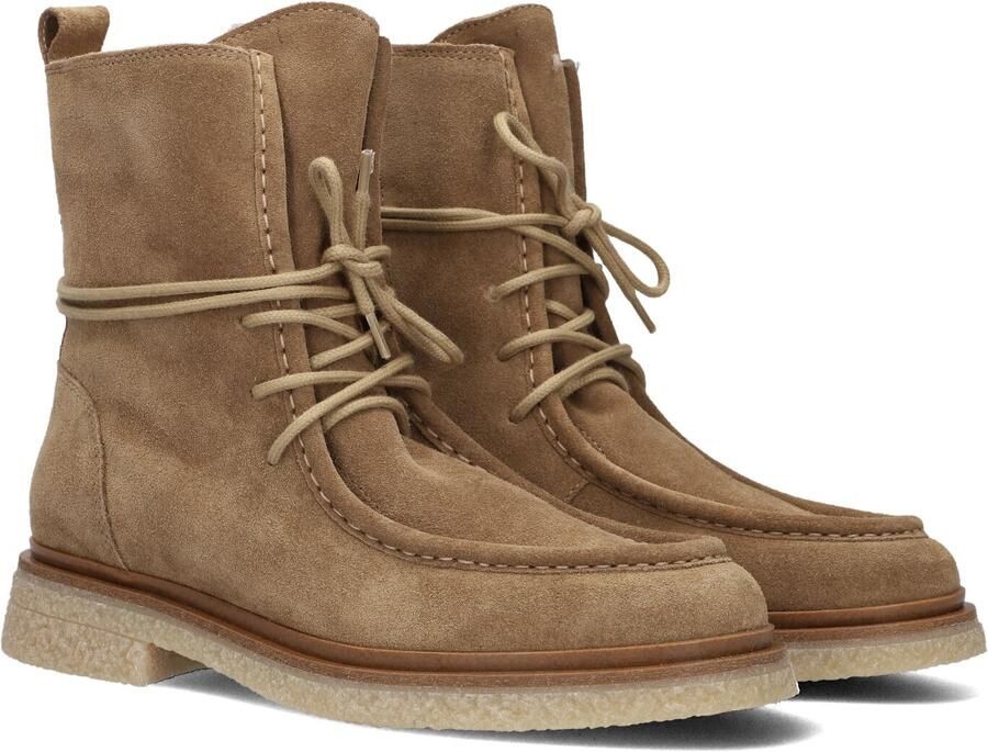 AYANA Veterboots Dames 09-241 Maat: 41 Materiaal: Suède Kleur: Taupe