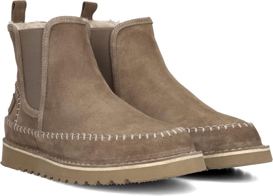 AYANA Chelsea Boots Dames 2421 Maat: 36 Materiaal: Suède Kleur: Taupe