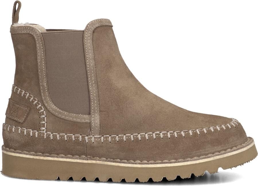 AYANA Chelsea Boots Dames 2421 Maat: 41 Materiaal: Suède Kleur: Taupe - Foto 3