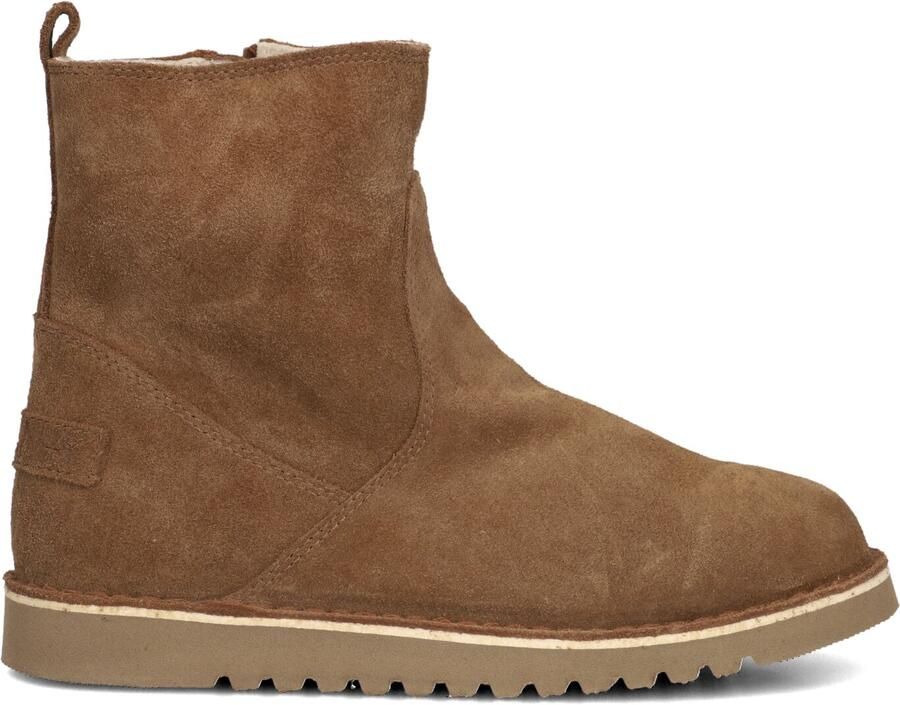 AYANA Enkelboots Dames 2427 Maat: 44 Materiaal: Suède Kleur: Cognac - Foto 4