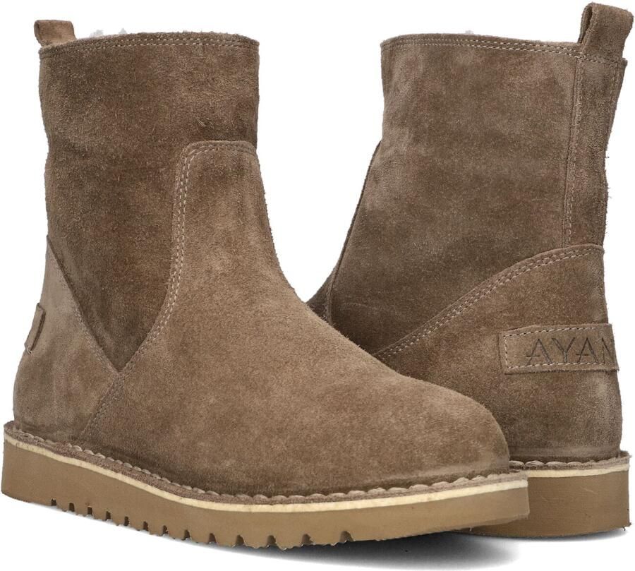 AYANA Enkelboots Dames 2427 Maat: 42 Materiaal: Suède Kleur: Taupe - Foto 2