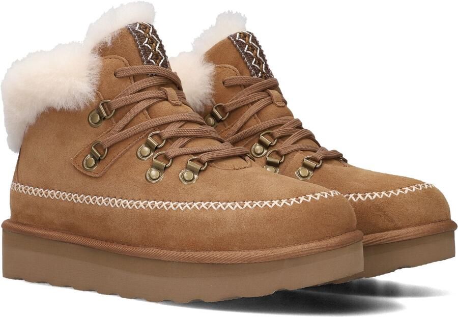 AYANA Veterboots Dames Sw4w083yw Maat: 42 Materiaal: Suède Kleur: Cognac