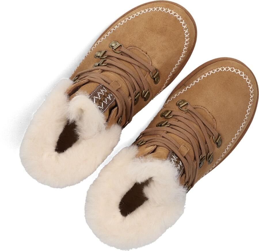 AYANA Veterboots Dames Sw4w083yw Maat: 38 Materiaal: Suède Kleur: Cognac - Foto 2