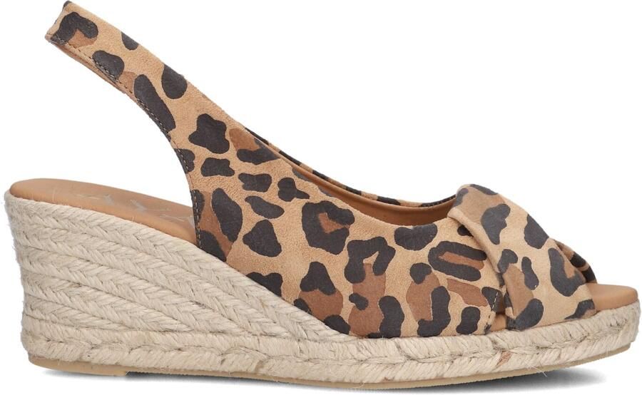 AYANA Espadrilles Dames Omo25yu846 Maat: 41 Materiaal: Suède Kleur: Bruin - Foto 4