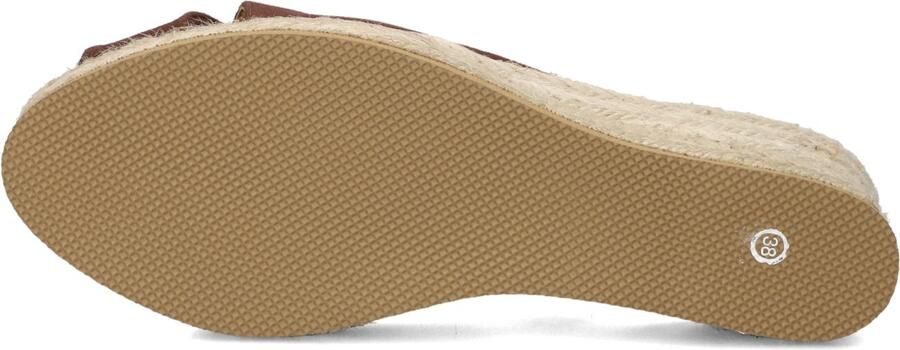 AYANA Espadrilles Dames Omo26yu946 Maat: 40 Materiaal: Suède Kleur: Bruin - Foto 5