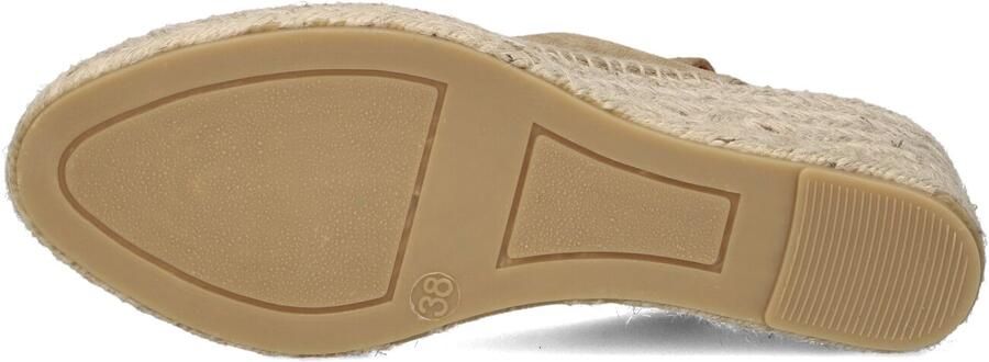 AYANA Espadrilles Dames Yu669 Maat: 39 Materiaal: Leer Kleur: Taupe - Foto 5