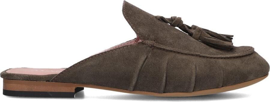 AYANA Instappers Dames Juna-13 Maat: 36 Materiaal: Suède Kleur: Taupe - Foto 3