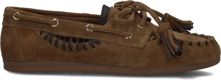 AYANA Shn0238-12 Instappers Dames Bruin - Foto 4