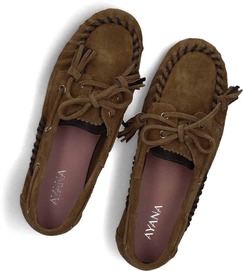 AYANA Shn0238-12 Instappers Dames Bruin - Foto 2