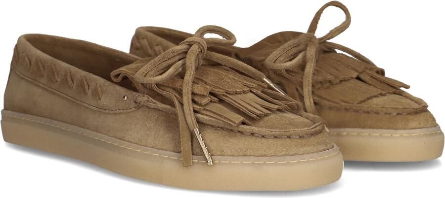 AYANA Instappers Dames Silk-27 Maat: 43 Materiaal: Suède Kleur: Camel