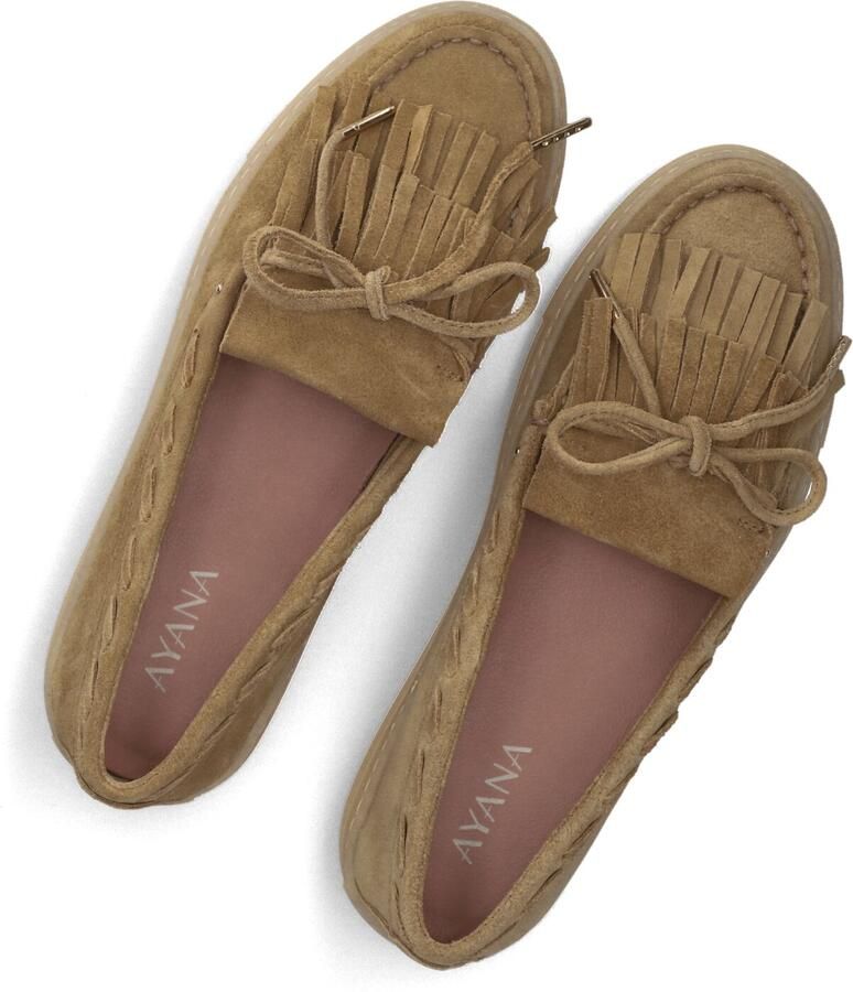 AYANA Instappers Dames Silk-27 Maat: 43 Materiaal: Suède Kleur: Camel - Foto 2