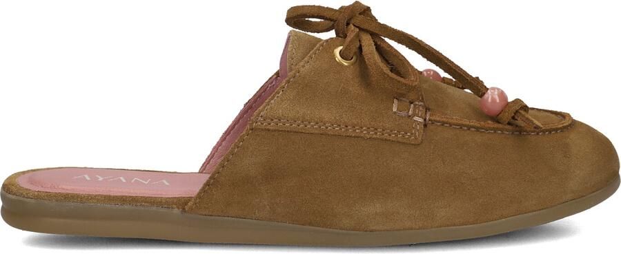 AYANA Instappers Dames Vita Slip On Maat: 38 Materiaal: Suède Kleur: Camel - Foto 4