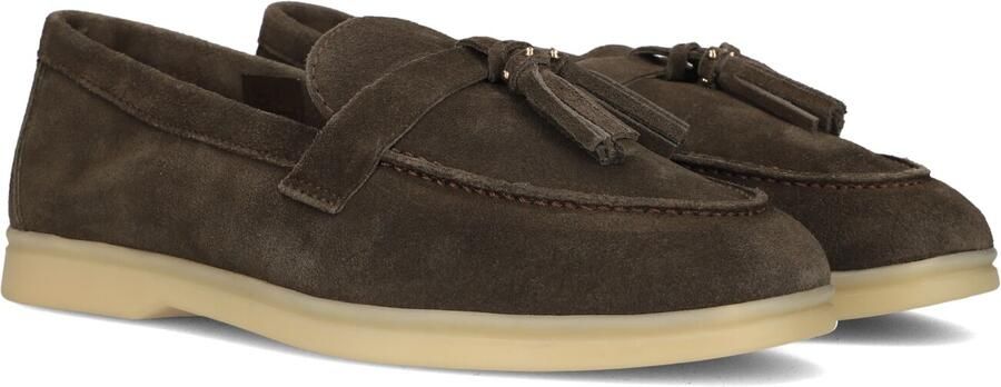 AYANA Zalama-32 Instappers Dames Bruin