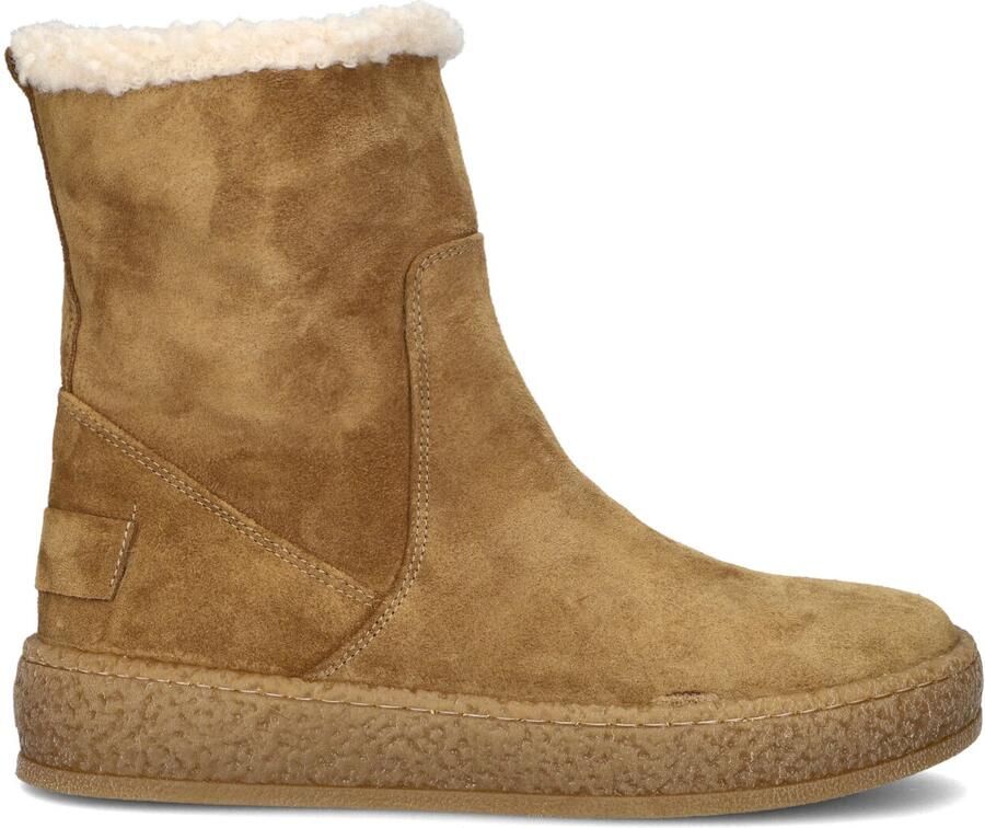 AYANA 13037 Laarzen Suède Dames Cognac