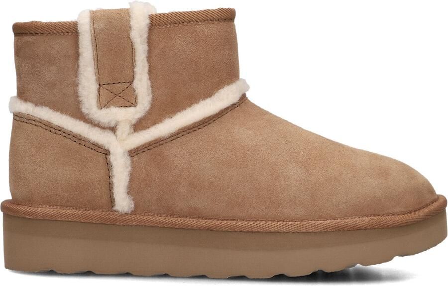 AYANA Vachtlaarzen Dames Sw3w491yw Maat: 37 Materiaal: Suède Kleur: Cognac - Foto 3