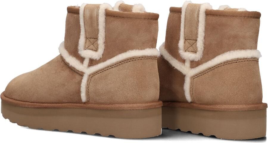 AYANA Vachtlaarzen Dames Sw3w491yw Maat: 37 Materiaal: Suède Kleur: Cognac - Foto 4